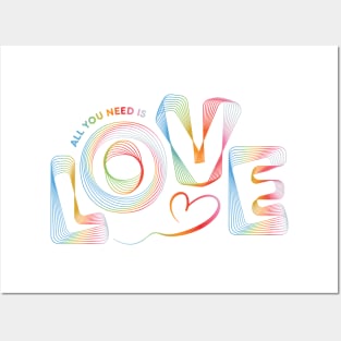 All You Need Is Love Posters and Art